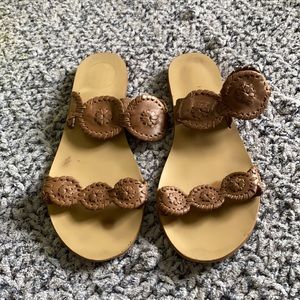 Jack Rogers Lauren in Cognac
